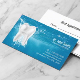 歯科医院クリーンティース歯科アポイントメント 予約カード