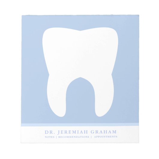 歯科医院パーソナル |プロフェッショナル ノートパッド (正面)