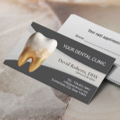 歯科医院モダン大理石歯科 予約カード