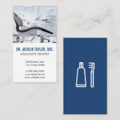 歯科医院椅子 |歯科名刺 名刺 (正面/裏面)