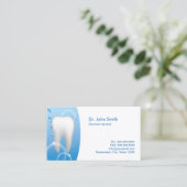 歯科医院歯医者ブライト歯デンタルケア 予約カード (スタンド正面)