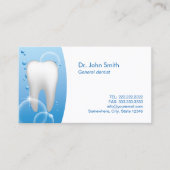 歯科医院歯医者ブライト歯デンタルケア 予約カード (正面)