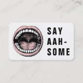 歯科医院歯科アポイントメント 予約カード (正面)