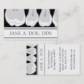 歯科医院歯科用歯X線イラストレーション 名刺 (正面/裏面)