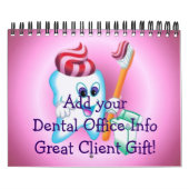 歯科医院・カレンダ顧客ギフト カレンダー (カバー)