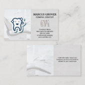 歯科医院 | ハッピートース | 歯科用ツール 名刺 (正面/裏面)