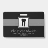 歯科医院 バッジ (裏面)