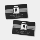 歯科医院 バッジ (正面＆裏面)