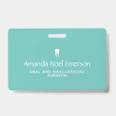 歯科医院 バッジ (裏面)