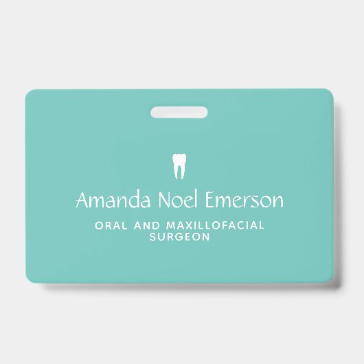 歯科医院 バッジ (正面)