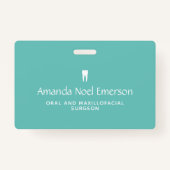 歯科医院 バッジ (裏面)