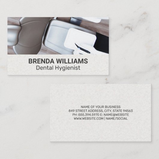 歯科医院 名刺 (正面/裏面)