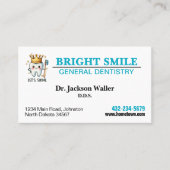 歯科医院 名刺 (正面)