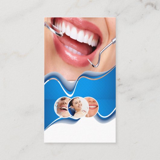 歯科医院 名刺 (裏面)