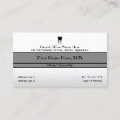 歯科医院 名刺 (正面)