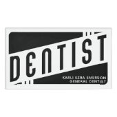 歯科医院 名札 (正面)