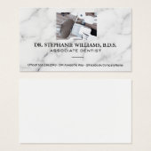 歯科医院 |大理石背景 (正面&裏面)