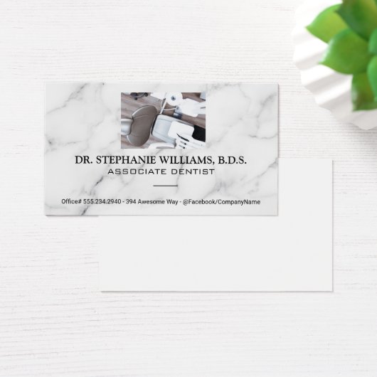 歯科医院 |大理石背景 (デスク)