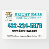 歯科医院 横断幕 (横)