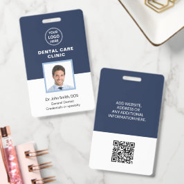 歯科医院 歯科医 プロフェッショナル ロゴ ID バッジ