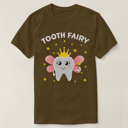 歯科医院Deの歯の妖精ハロウィーンの衣装 Tシャツ (デザイン正面)