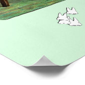 歯科医:おもしろいヴィンテージ歯科ポスター ポスター (角)