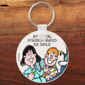 歯科医 キーホルダー (正面)