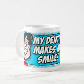 歯科医 コーヒーマグカップ (正面左)