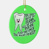 歯科医 セラミックオーナメント (右)