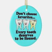 歯科医 セラミックオーナメント (右)