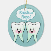 歯科医 セラミックオーナメント (左)