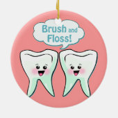 歯科医 セラミックオーナメント (裏面)