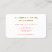 歯科医、デンタルケアプロフェッショナル名刺 名刺 (裏面)