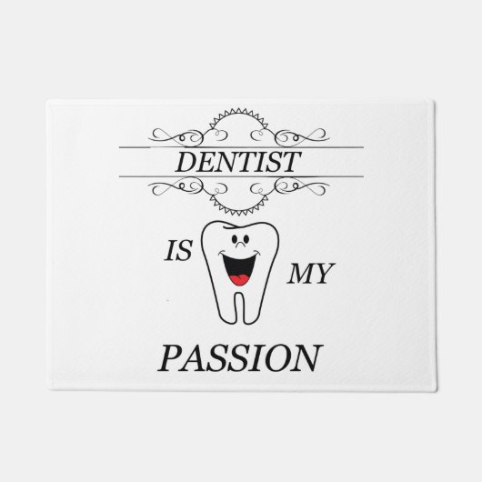 歯科医 ドアマット (正面)