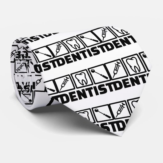 歯科医 ネクタイ (ロール)