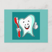 歯科医 ハッピートゥース ポストカード (正面)