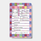 歯科医 バッジ (裏面)