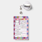 歯科医 バッジ (裏面（伸縮クリップ）)