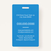 歯科医 バッジ (裏面)