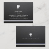 歯科医 |プロフェッショナル 名刺 (正面/裏面)