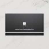 歯科医 |プロフェッショナル 名刺 (裏面)