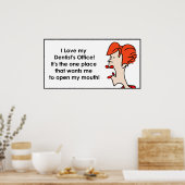 歯科医 ポスター (キッチン)