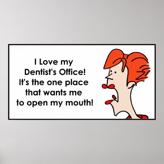 歯科医 ポスター (正面)