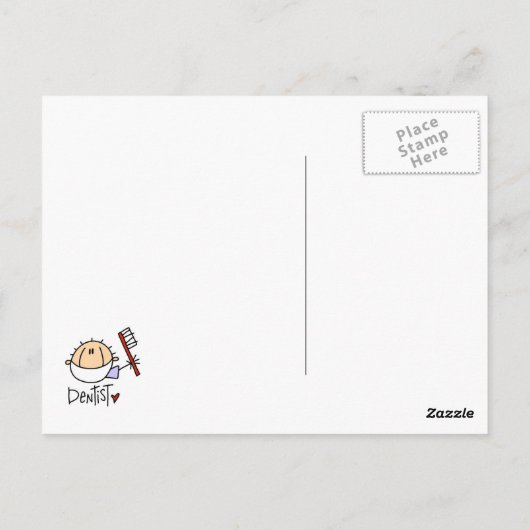 歯科医 ポストカード (裏面)