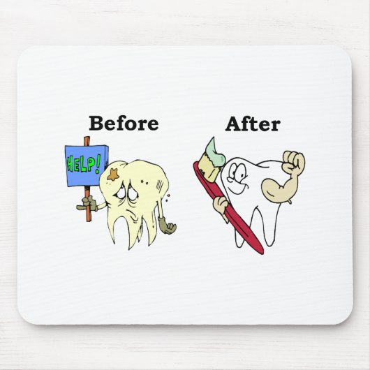 歯科医 マウスパッド (正面)