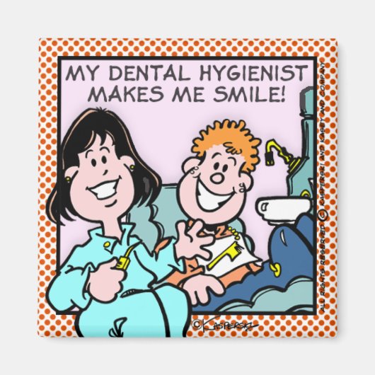 歯科医 マグネット (正面)