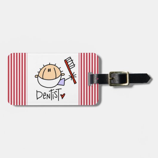 歯科医 ラゲッジタグ (正面横)