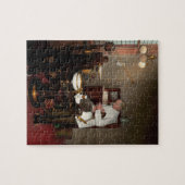 歯科医-ローイOのクルマバソウの歯科医1924年 ジグソーパズル (横)