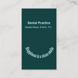 歯科医 予約カード