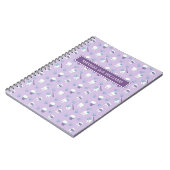 歯科医/医学生 – あなたの名前/モノグラム  ノートブック (左側)